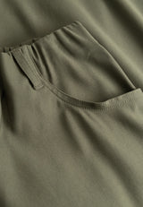 Donna Loose - Cropped - Khaki