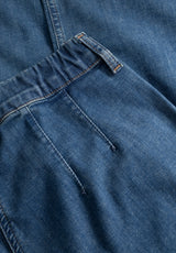 Donna Loose - Medium Length - Washed Blue Denim