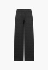 Donna Loose - Medium Length - Anthracite Check