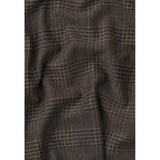 Donna Loose - Short Length - Brown Navy check