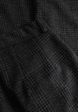 Donna Loose - Short Length - Anthracite Check