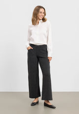 Donna Loose - Short Length - Anthracite Check