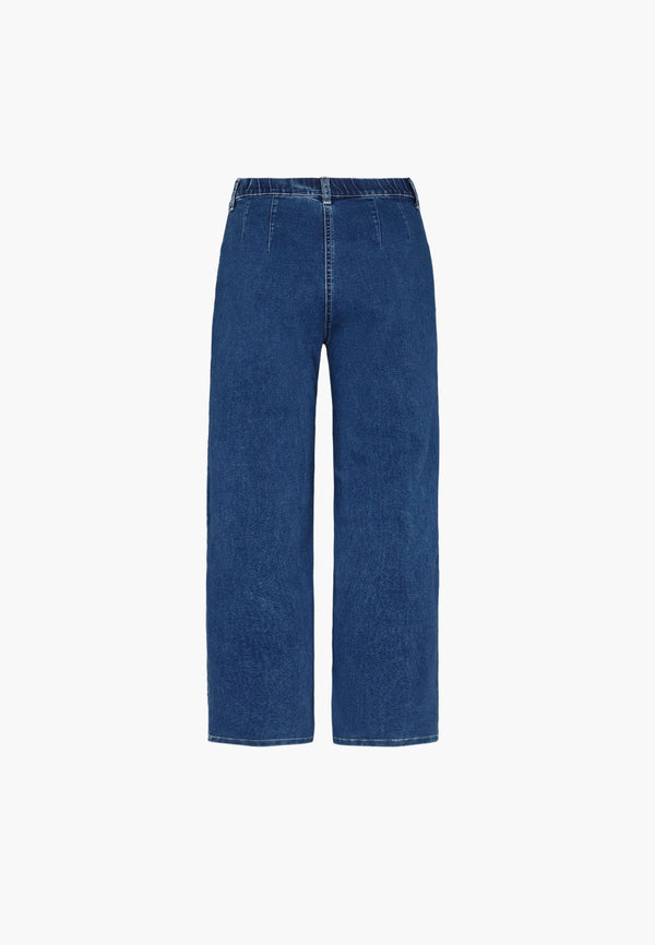 Donna Loose Cropped - Blue Denim