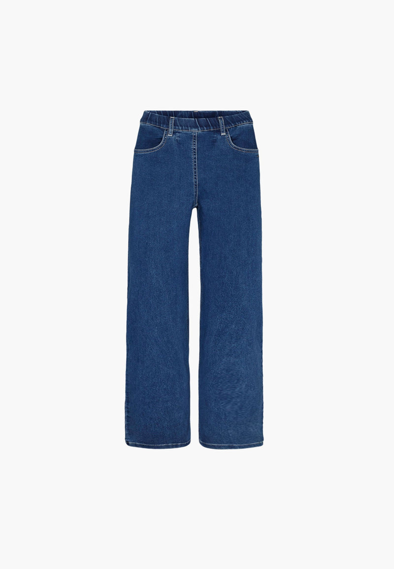Donna Loose Cropped - Blue Denim
