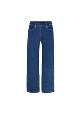 Donna Loose - Short Length - Blue Denim