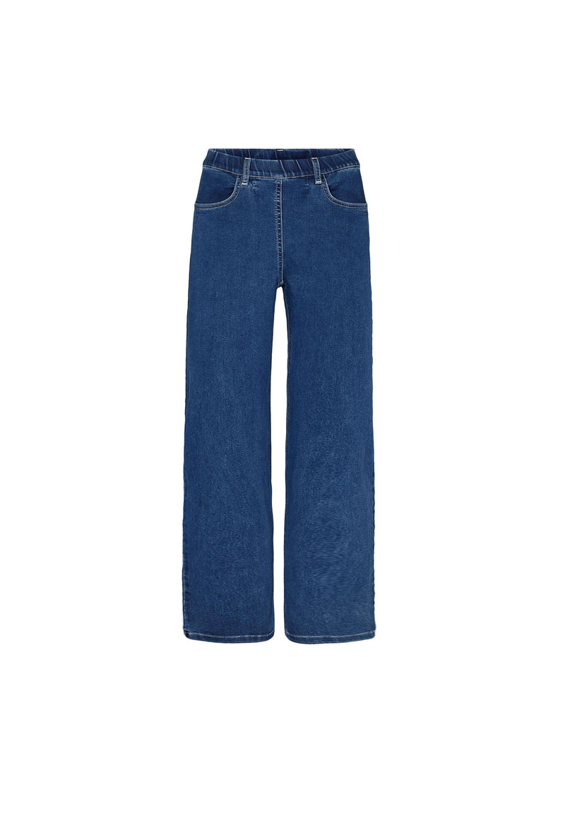 Donna Loose - Short Length - Blue Denim