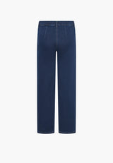 Donna Loose - Short Length - Dark Blue Denim