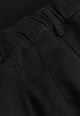 Donna Loose - Short Length - Black Denim