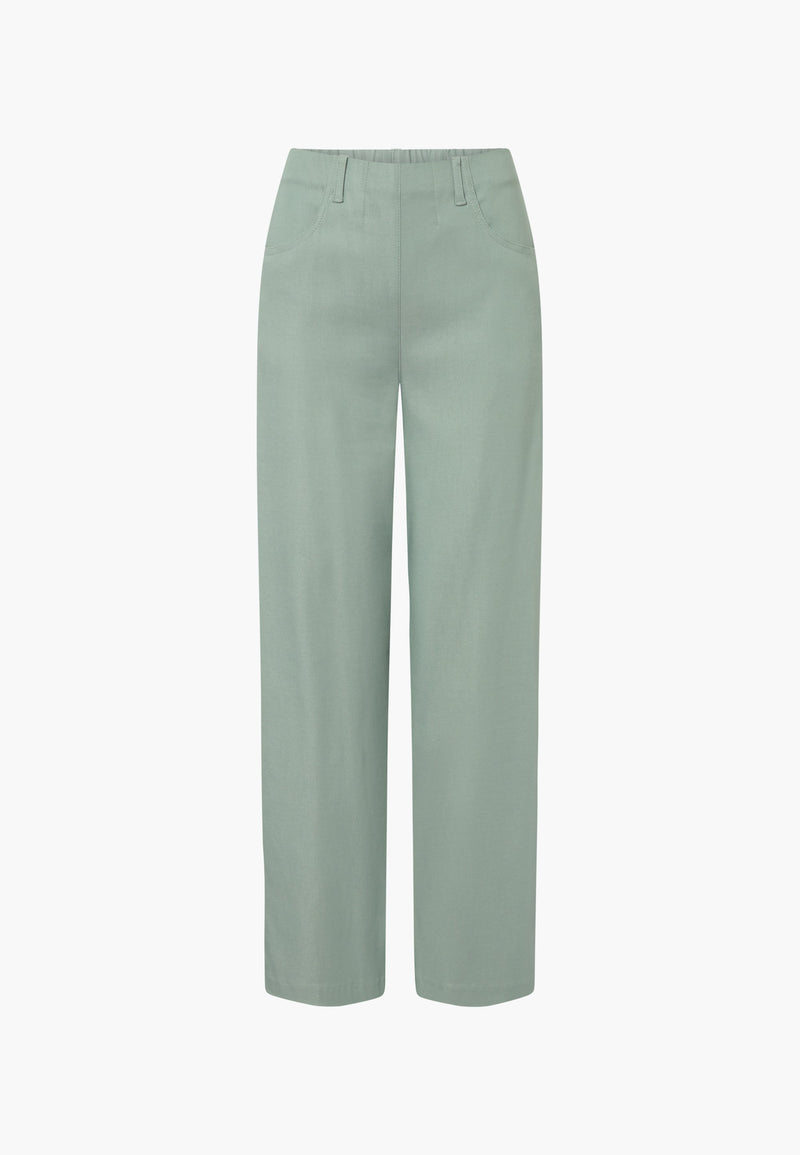 Donna Loose Crop - Sage