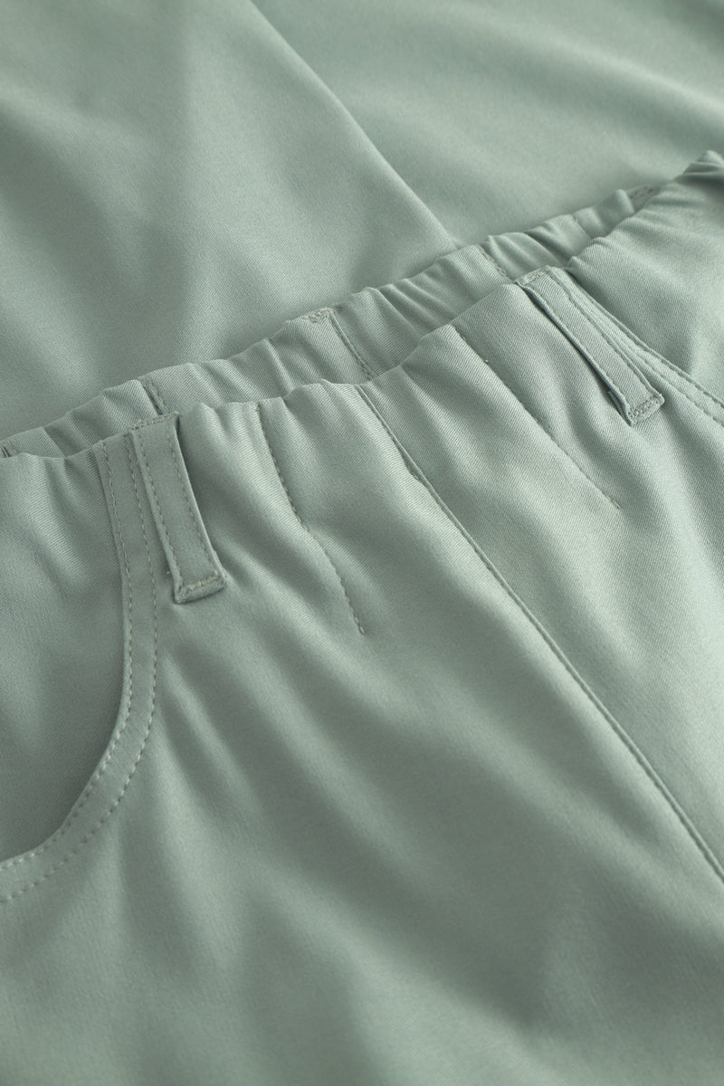 Donna Loose Crop - Sage