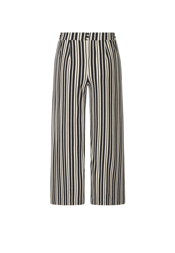 Donna Loose Cropped - Elegant Stripe