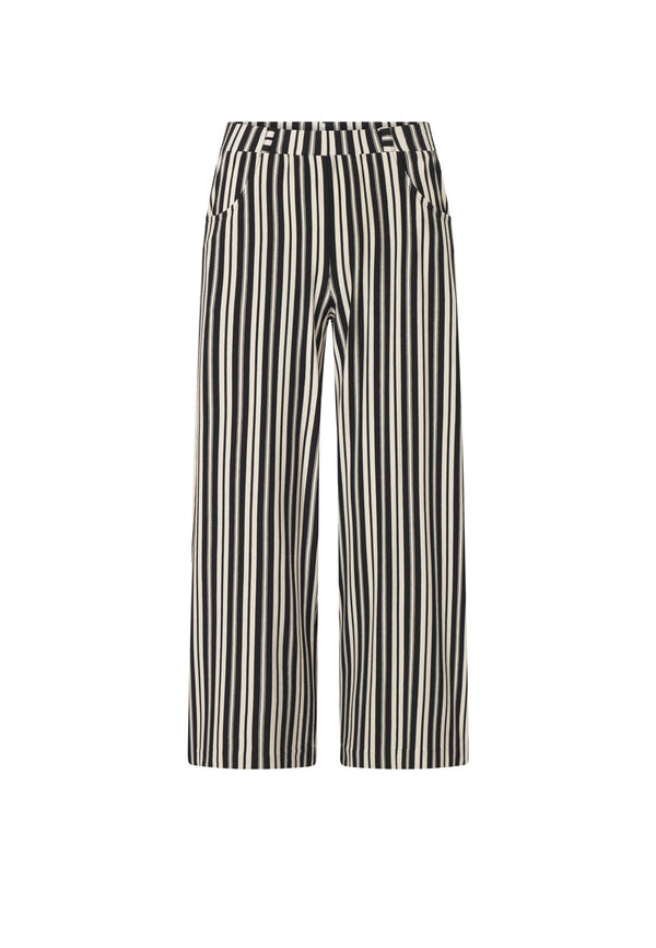 Donna Loose Cropped - Elegant Stripe