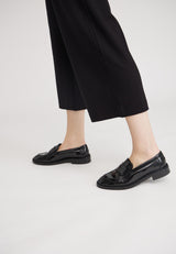Donna Loose Jersey - Cropped - Black