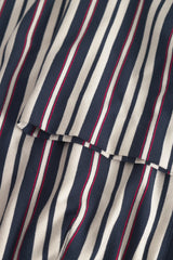 Donna Loose Jersey - Cropped - Nautical Stripe