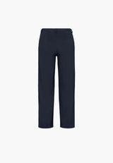 Donna Loose Jersey - Short Length - Navy brushed