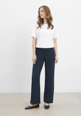 Donna Loose Jersey - Short Length - Navy brushed