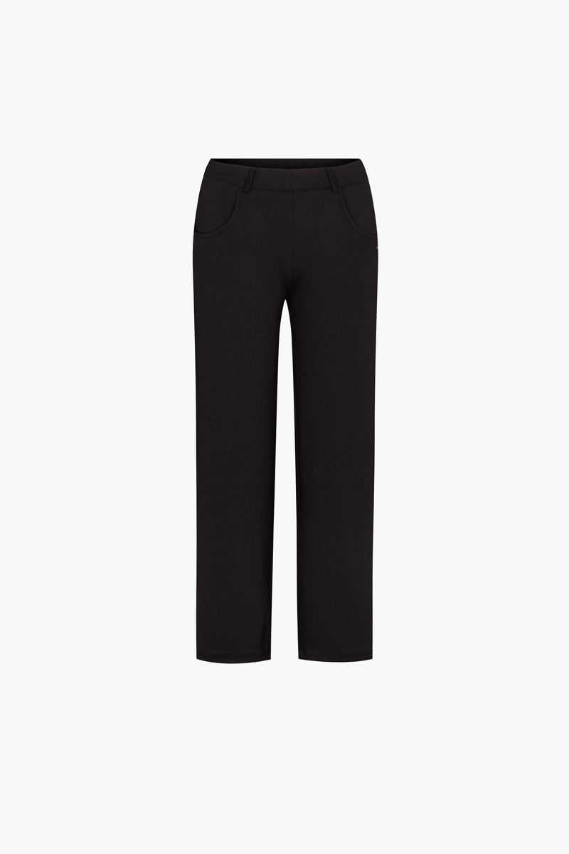 Donna Loose Jersey - Short Length - Black