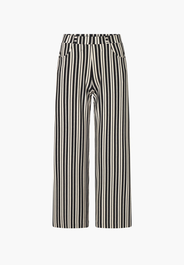 Donna Loose Jersey - Short Length - Elegant Stripe