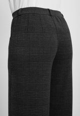 Donna Loose - Medium Length - Anthracite Check
