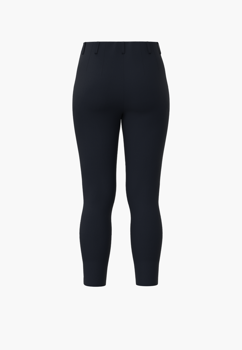 Elizabeth Slim Cropped - Navy