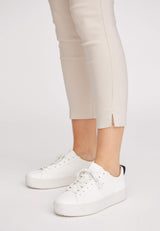 Elizabeth Slim Cropped - Grey Sand