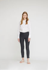 Elizabeth Slim Cropped - Black