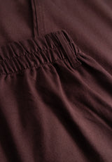 Ellie Relaxed - Short Length - Dark Plum