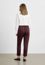 Ellie Relaxed - Short Length - Dark Plum