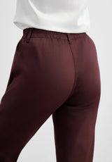 Ellie Relaxed - Short Length - Dark Plum