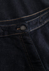 Freya Tapered Loose SL - Night Blue Denim