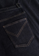Freya Tapered Loose SL - Night Blue Denim