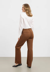 Gwen Straight - Medium Length - Downtown Brown