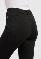 Hannah Regular - Ekstra Short Length - Black Denim