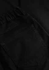 Hannah Regular - Ekstra Short Length - Black Denim