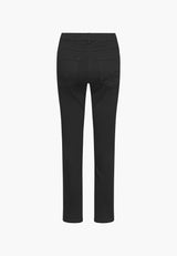 Hannah Regular - Ekstra Short Length - Black Denim
