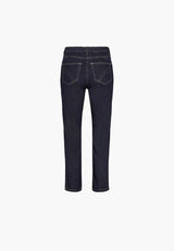 Hannah Regular - Extra Short Length - Dark Blue Denim