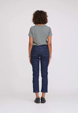 Hannah Regular - Extra Short Length - Dark Blue Denim