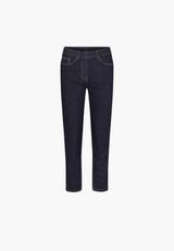 Hannah Regular - Extra Short Length - Dark Blue Denim