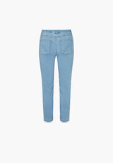 Hannah Regular - Extra Short Length - Light Blue Denim