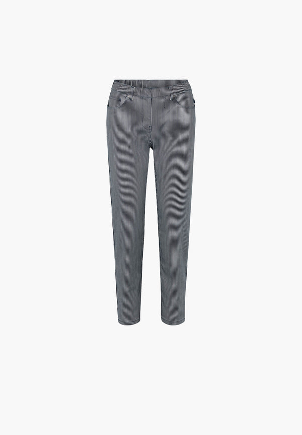 Hannah Regular - Extra Short Length - Blue Stripe