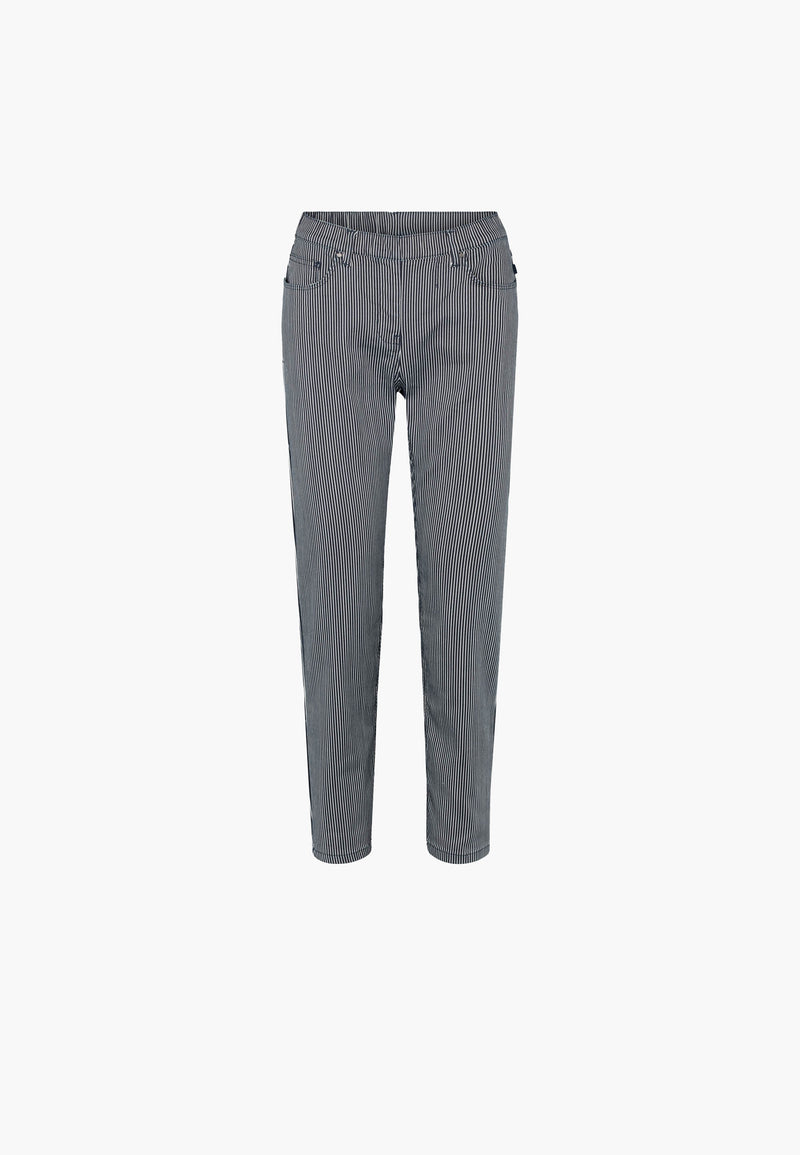 Hannah Regular - Extra Short Length - Blue Stripe