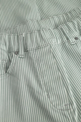Hannah Regular - Extra Short Length - Sage Stripe