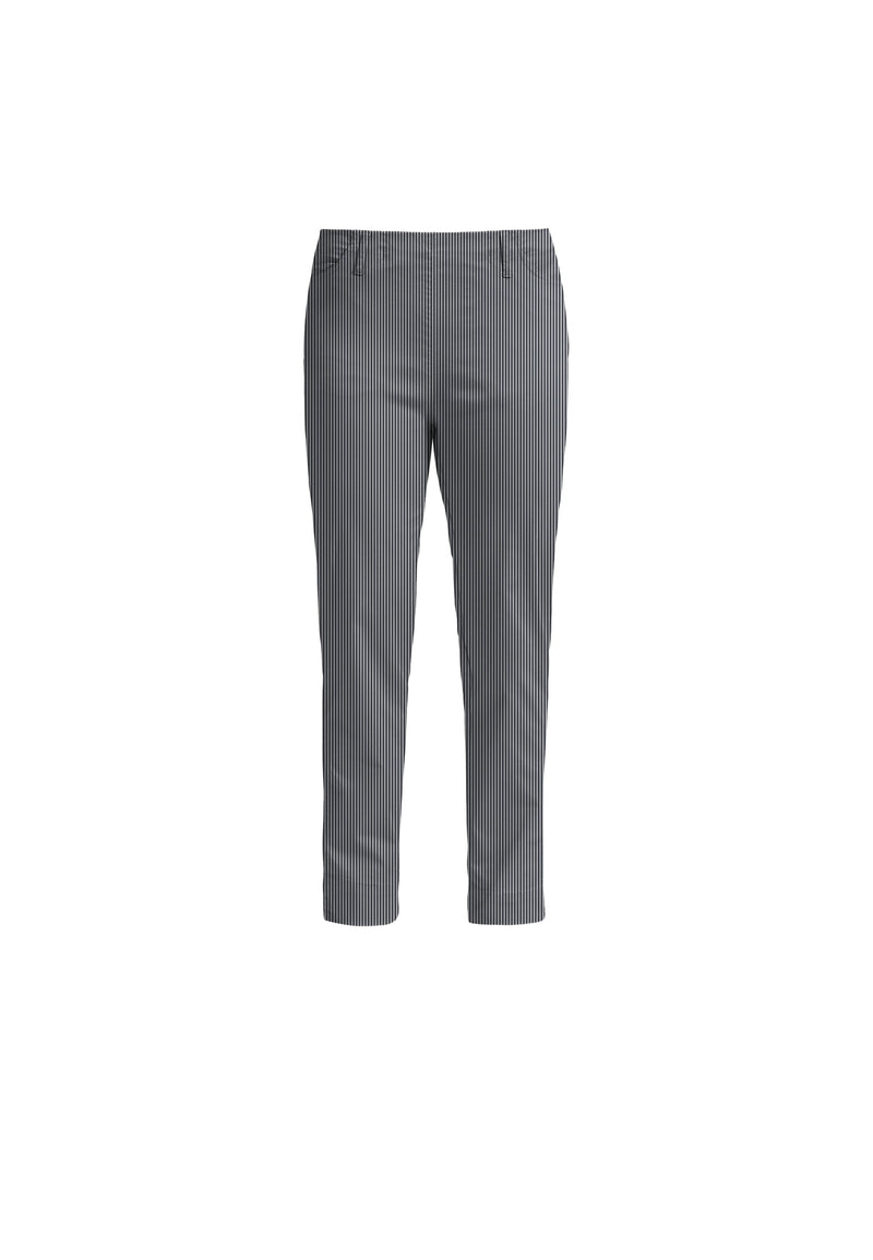 Kelly Regular Crop - Blue Stripe