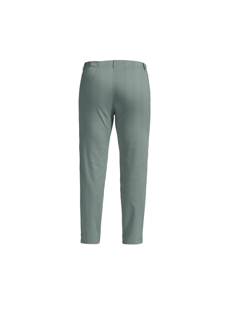 Kelly Regular Crop - Sage Stripe