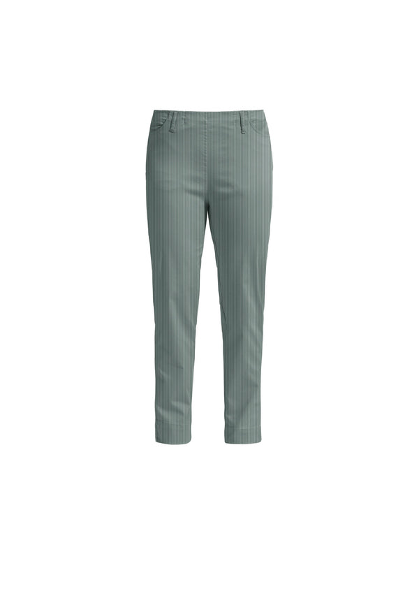 Kelly Regular Crop - Sage Stripe