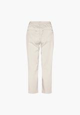 Hannah Regular Crop - Grey Sand