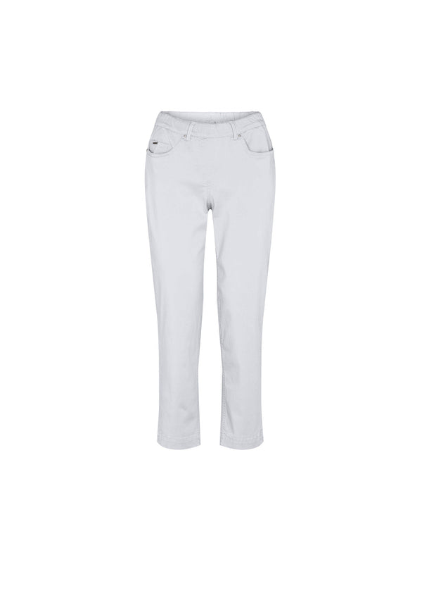 Hannah Regular Crop - White