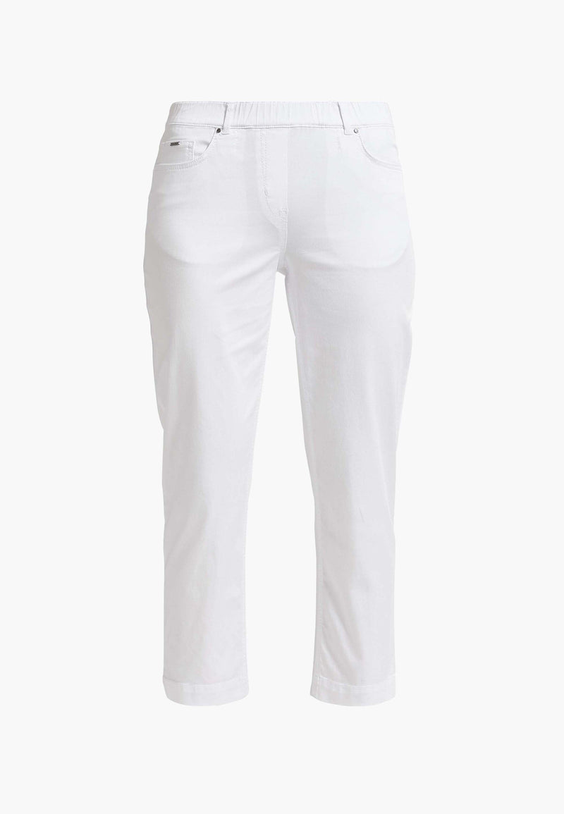 Hannah Regular Crop - White