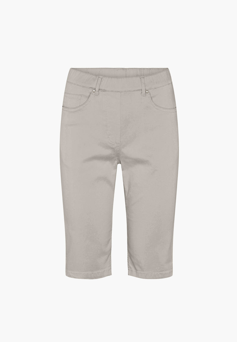 Hannah Regular Shorts - Grey Sand