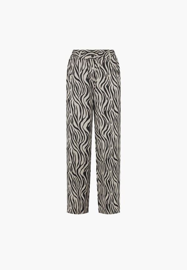 Hilde Loose - Medium Length - Grey Sand Print
